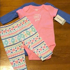 Carter’s printed 3-piece Set